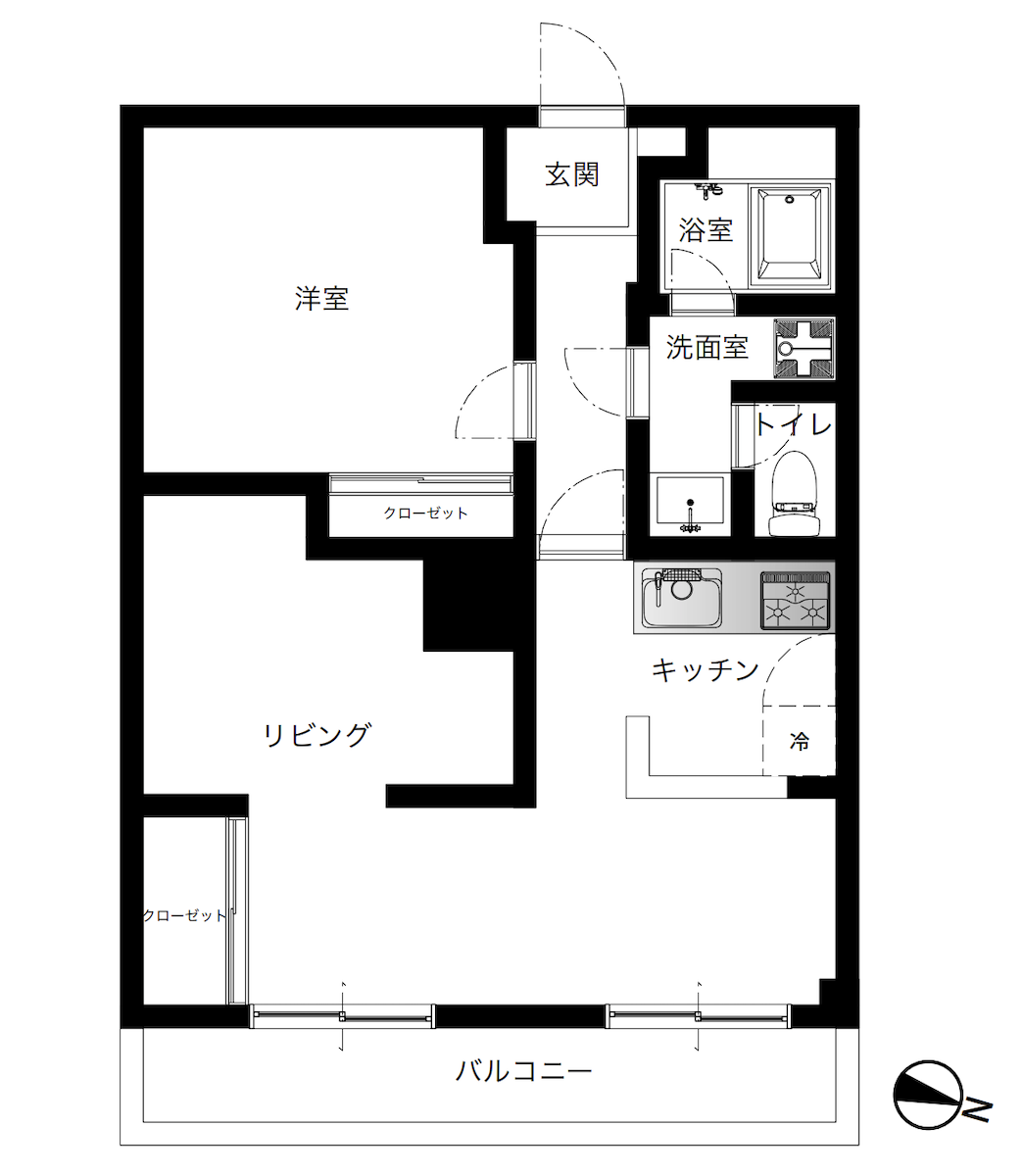 メゾンド山王間取り図